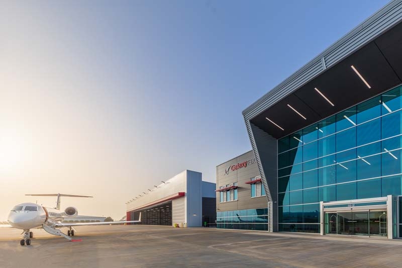 Galaxy Aviation FBO + Hangar Facility